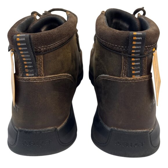 Ariat Mens Edge LTE Moc Composite Toe Work Brown Croco Leather Boot Size 7.5 D - Picture 5 of 11